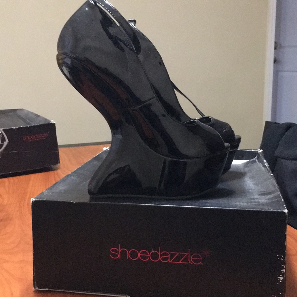 Black heels